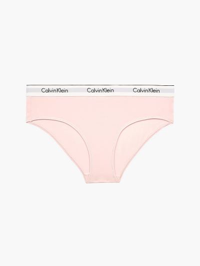 Calvin Klein Underwear HU669953 | Calvin Klein Modern Cotton Plus Size Női Csípő Bugyi Rózsaszín